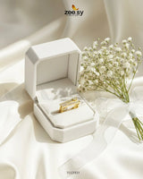 Double Trouble Cluster Pave Ring - Zeesy Jewellery