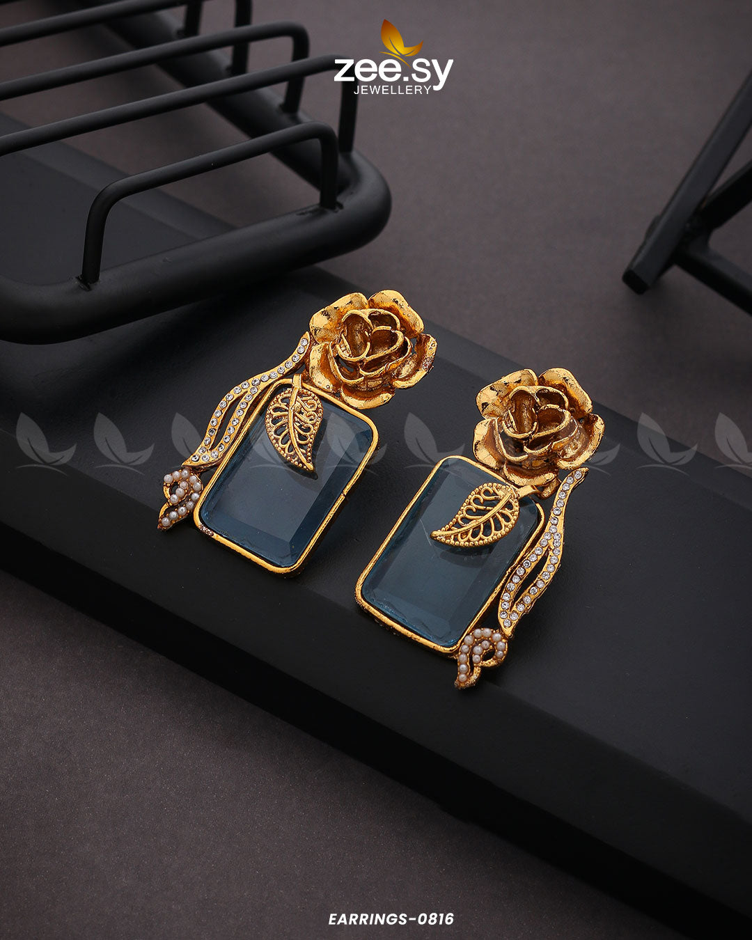 EARRINGS-0816-blue