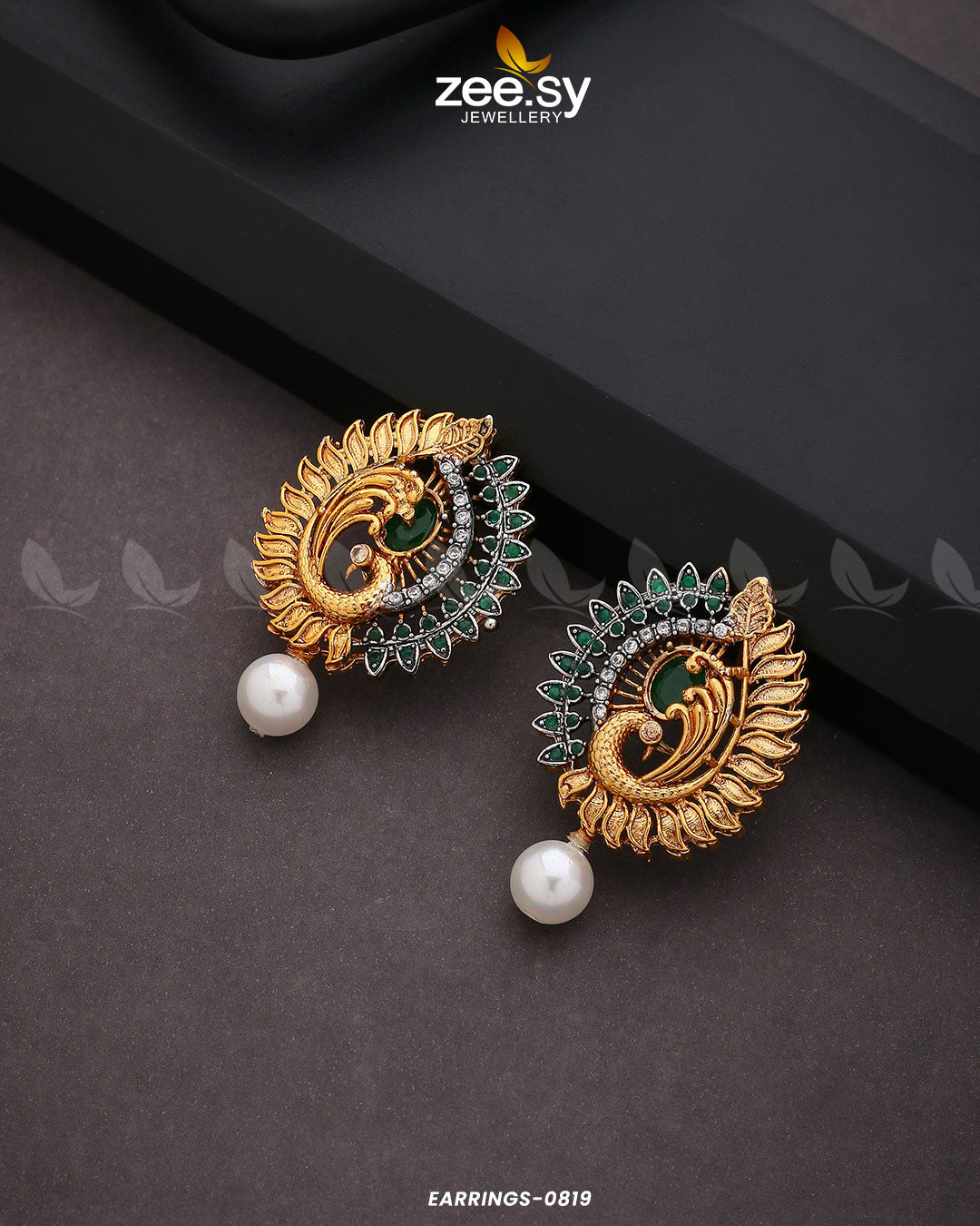 EARRINGS-0819-green