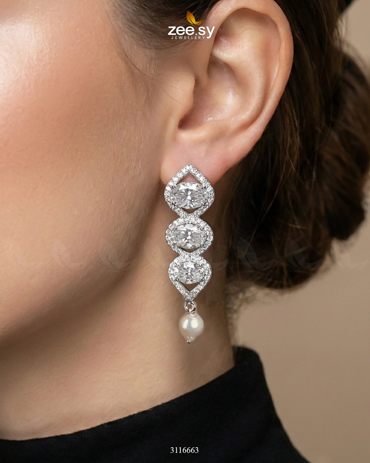 Eeshta Earrings Earrings - Zeesy Jewellery Pakistan
