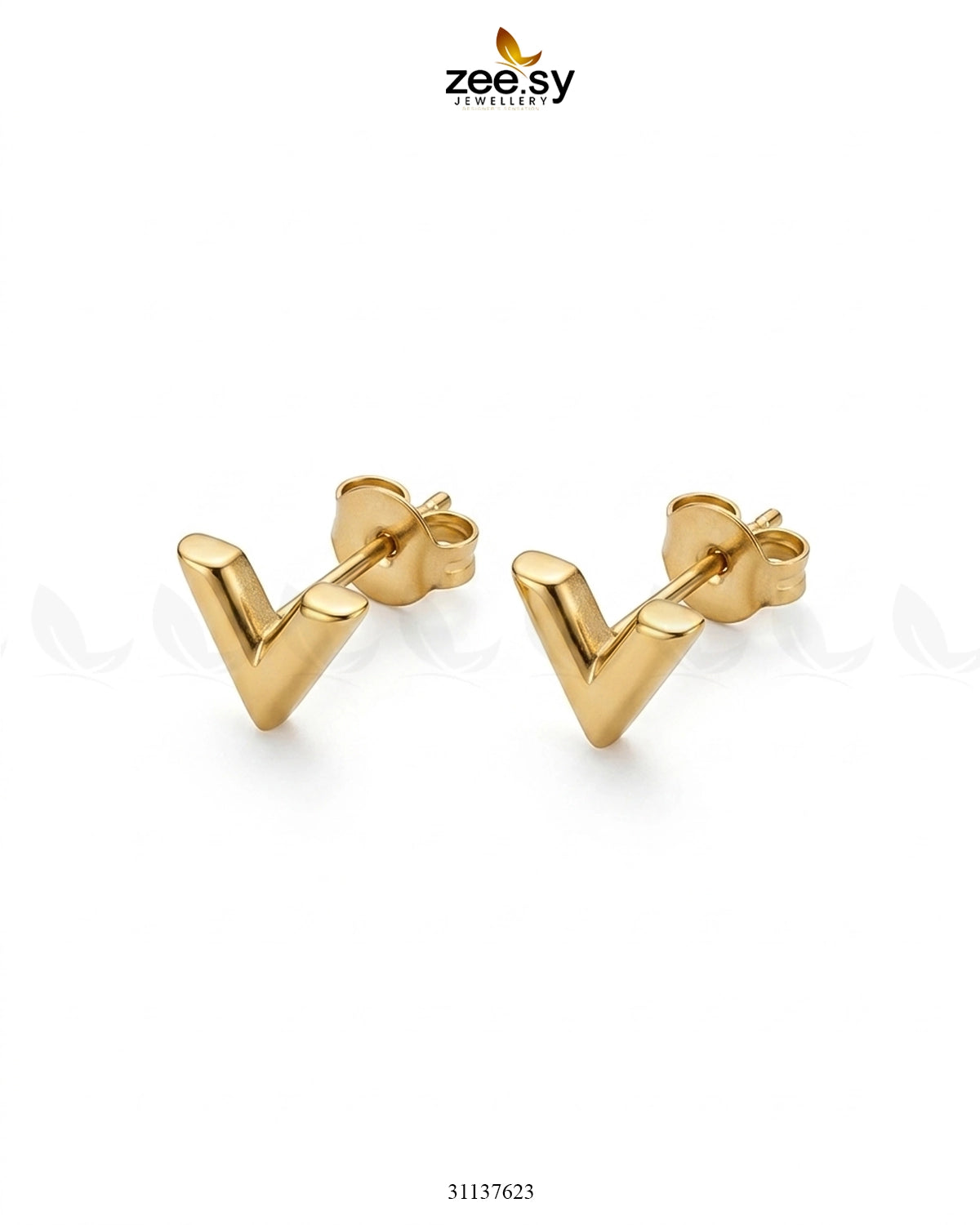 Elegant Vertex Minimal Earring Earrings - Zeesy Jewellery Pakistan | Premium Artificial & Imitation Jewellery