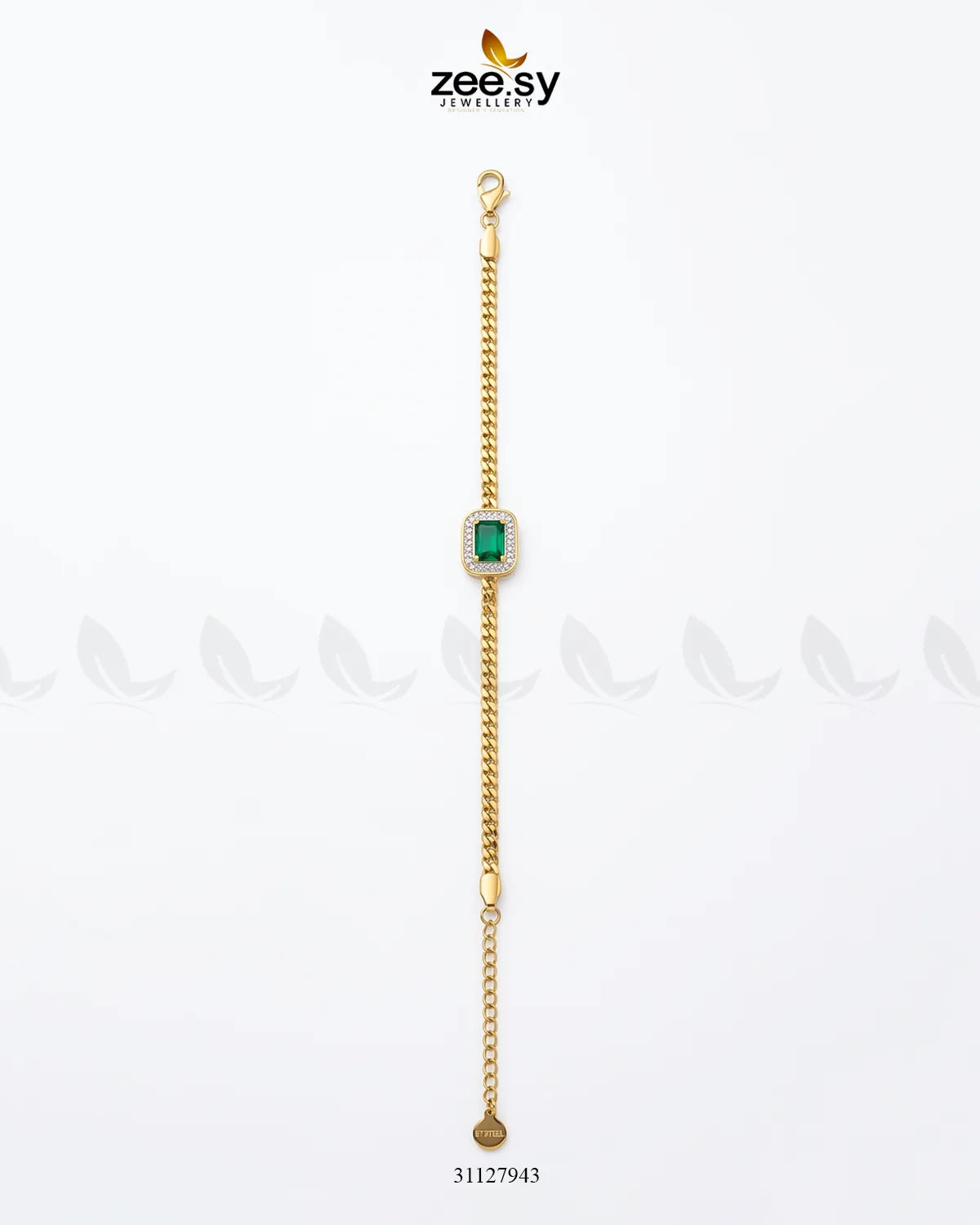 Embrel Curb Charm Bracelet Bracelet - Zeesy Jewellery Pakistan | Premium Artificial & Imitation Jewellery