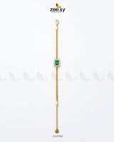 Embrel Curb Charm Bracelet Bracelet - Zeesy Jewellery Pakistan | Premium Artificial & Imitation Jewellery
