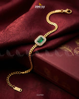 Embrel Curb Charm Bracelet Bracelet - Zeesy Jewellery Pakistan | Premium Artificial & Imitation Jewellery