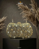 Emerald Baroque Pearl Clutch Bag - Zeesy Jewellery