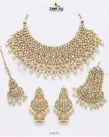 Eminent Wide Gilded Bridal Set by RHS09 featuring intricate design and shimmering gold accents for elegant weddings.