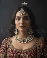 Eminet Braod Gilded Bridal Set - Zeesy Jewellery
