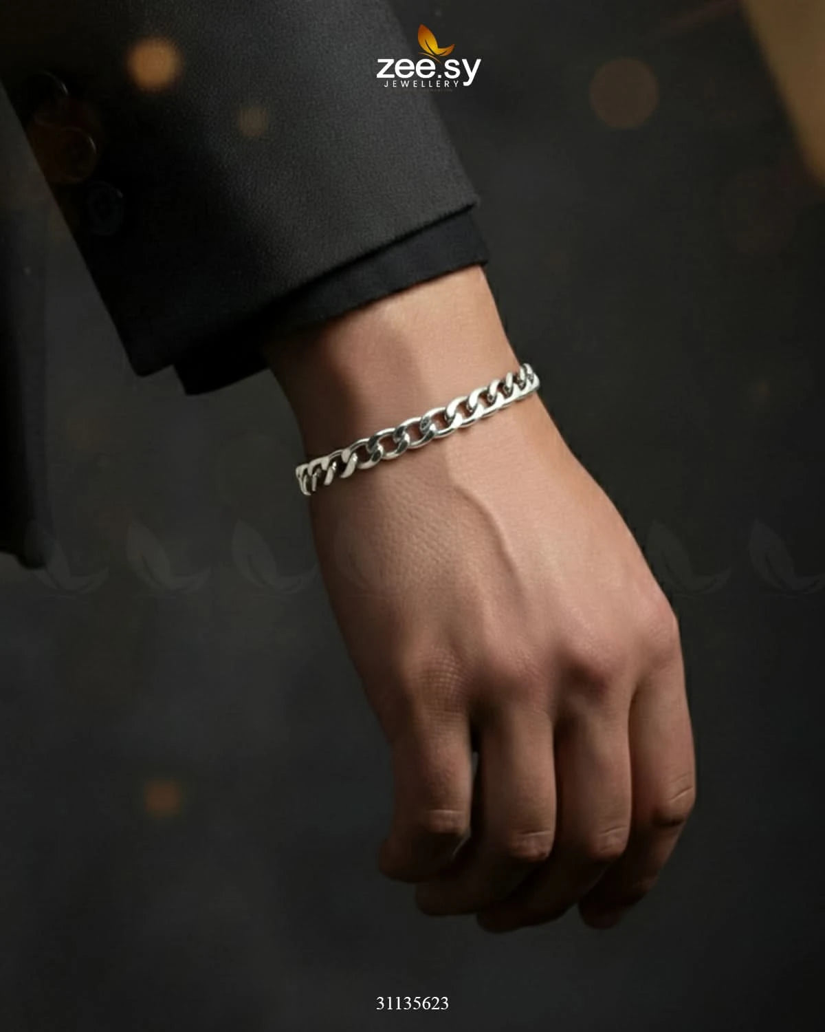 Empress Small Chain Bracelet for Men - Zeesy Jewellery