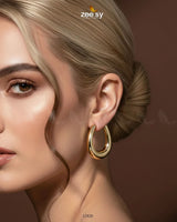 Enkei Hoops Earrings - Zeesy Jewellery