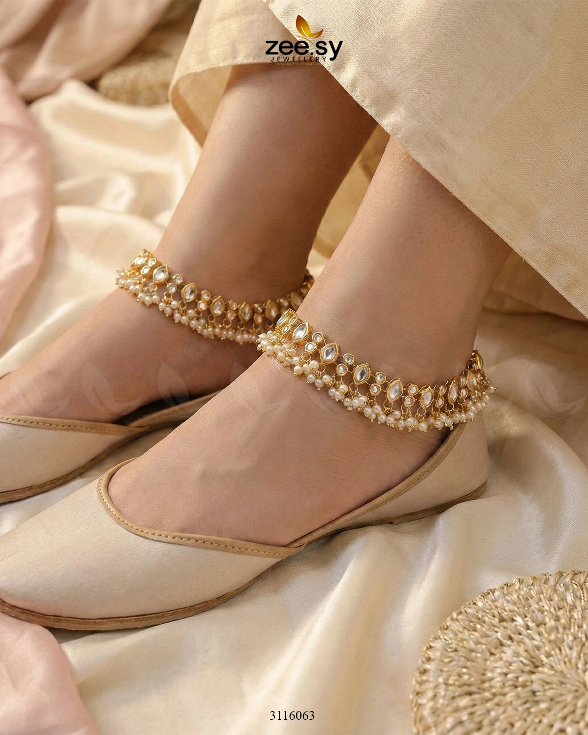 Enstatite Anklets - Zeesy Jewellery
