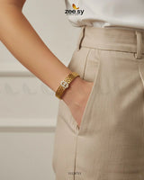 Estelle Cuff Stainless Steel Bracelet - Zeesy Jewellery