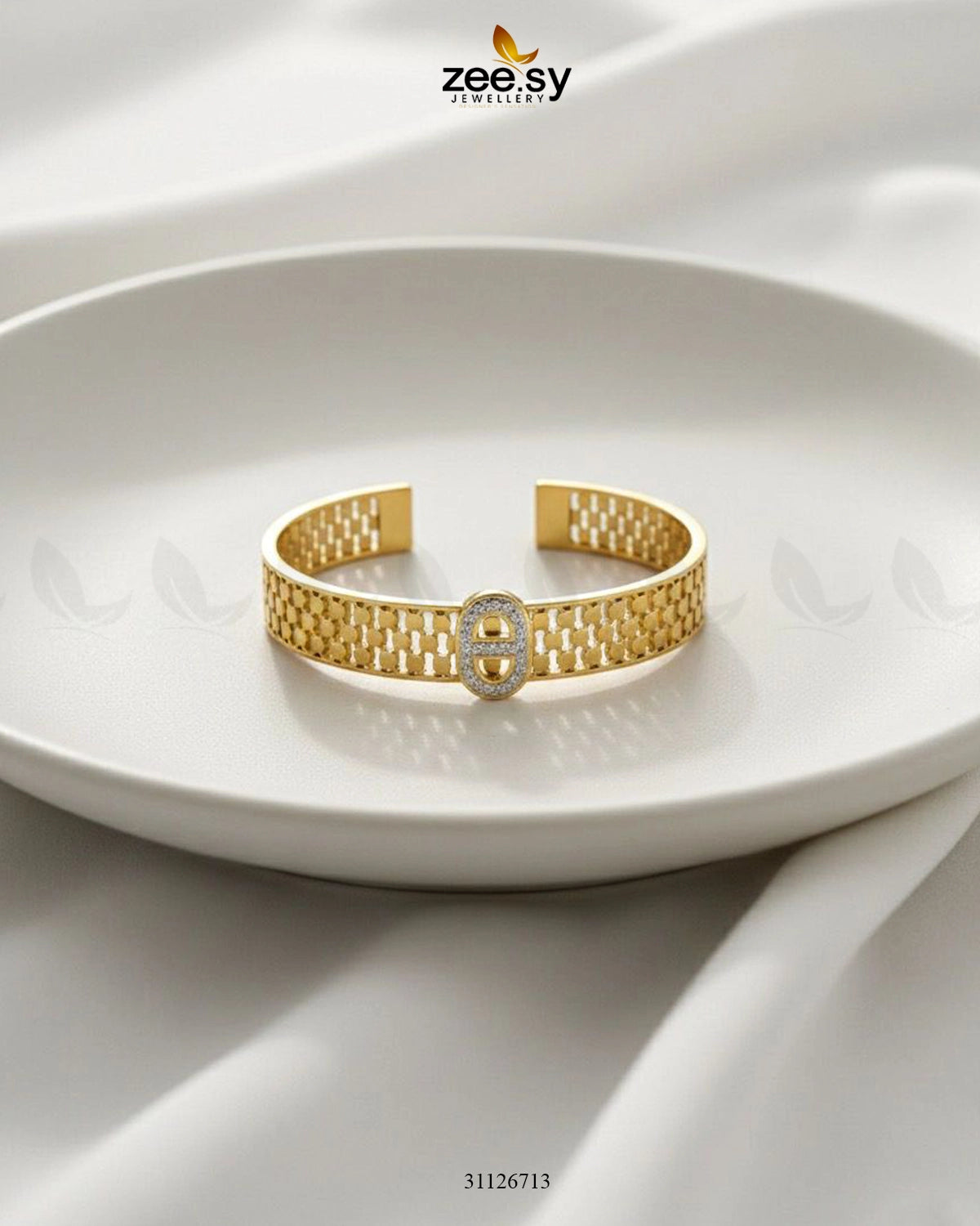 Estelle Cuff Stainless Steel Bracelet - Zeesy Jewellery