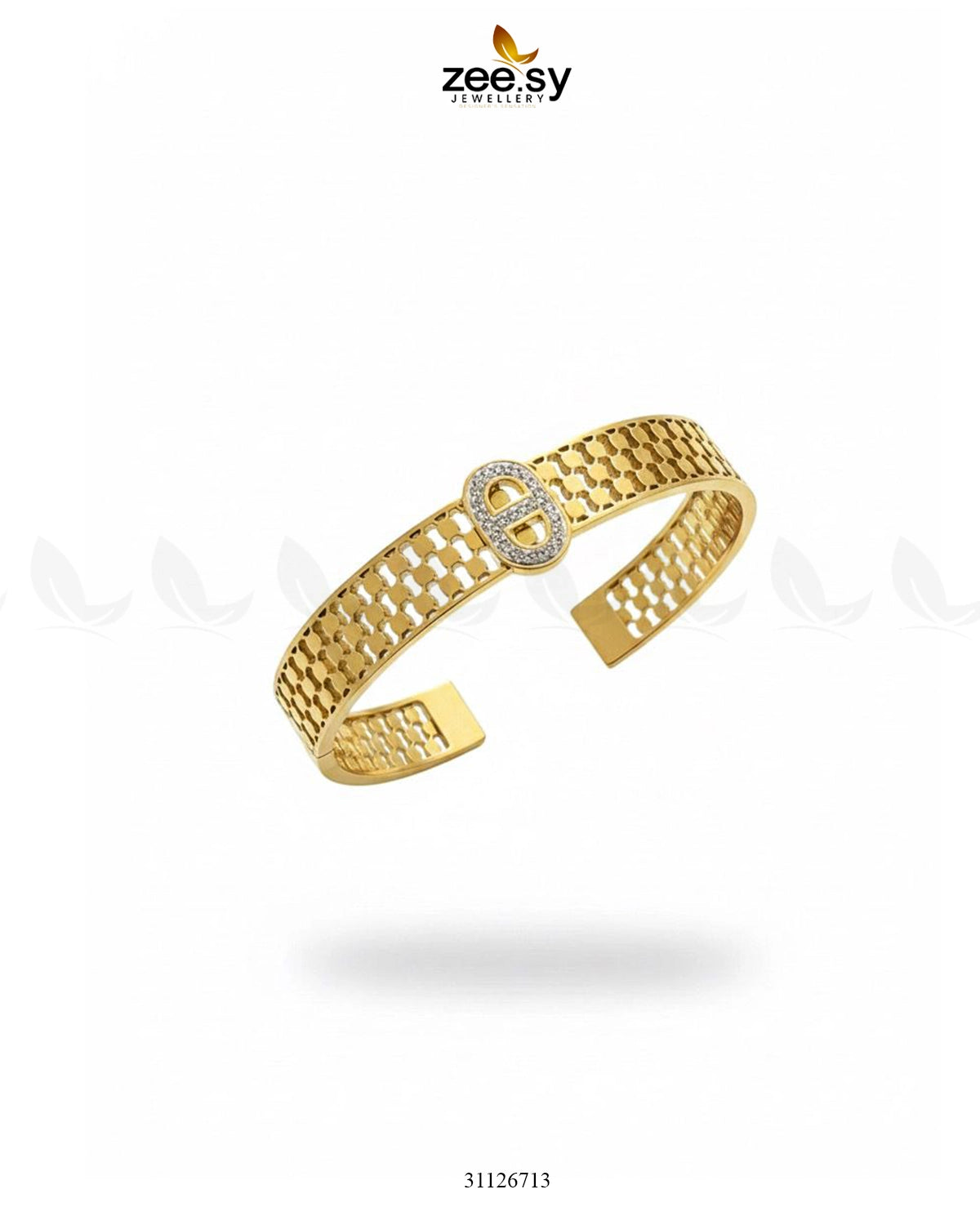 Estelle Cuff Stainless Steel Bracelet - Zeesy Jewellery