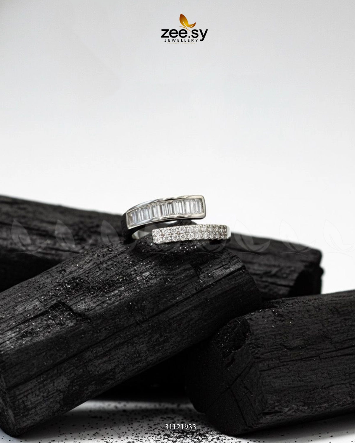 Eternity Pave Crystal Ring - Zeesy Jewellery
