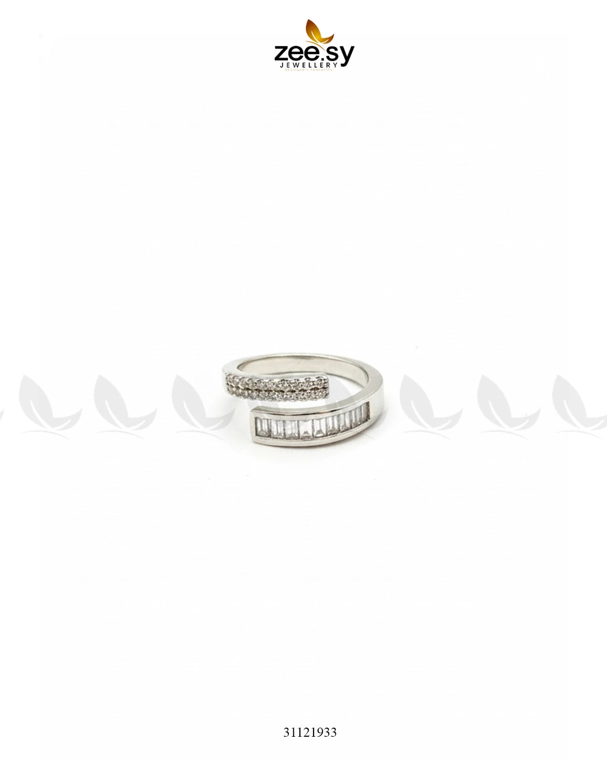 Eternity Pave Crystal Ring - Zeesy Jewellery
