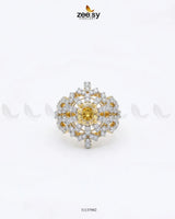 Exquisite Bold Cluster Ring