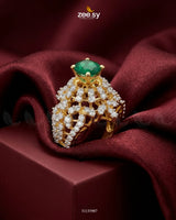 Exquisite Bold Cluster Ring