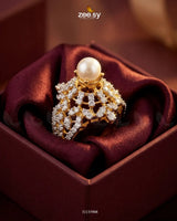 Exquisite Bold Cluster Ring