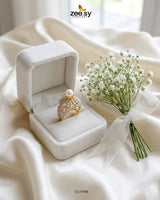 Exquisite Bold Cluster Ring