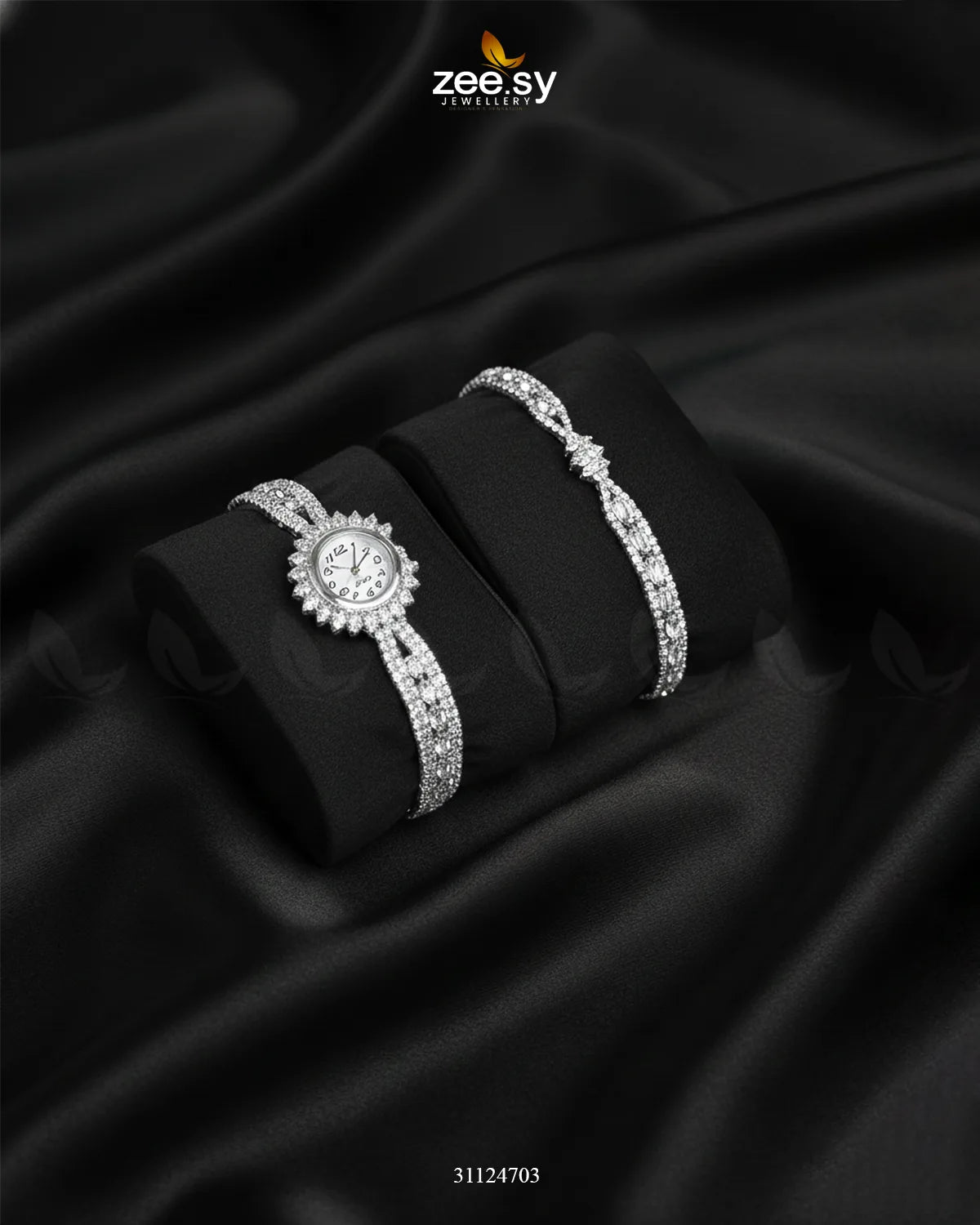 Exquisite Precious Bracelet Watch - Zeesy Jewellery