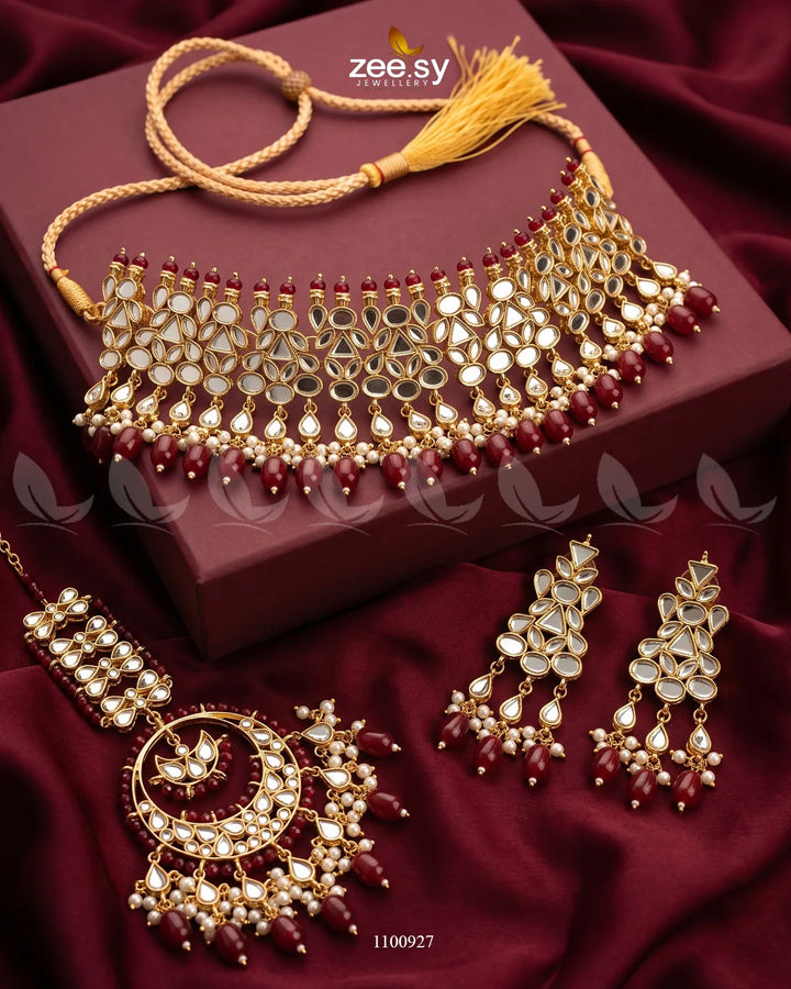 KW06 Farshi Bridal-0114 bridal set with ornate traditional detailing and elegant design