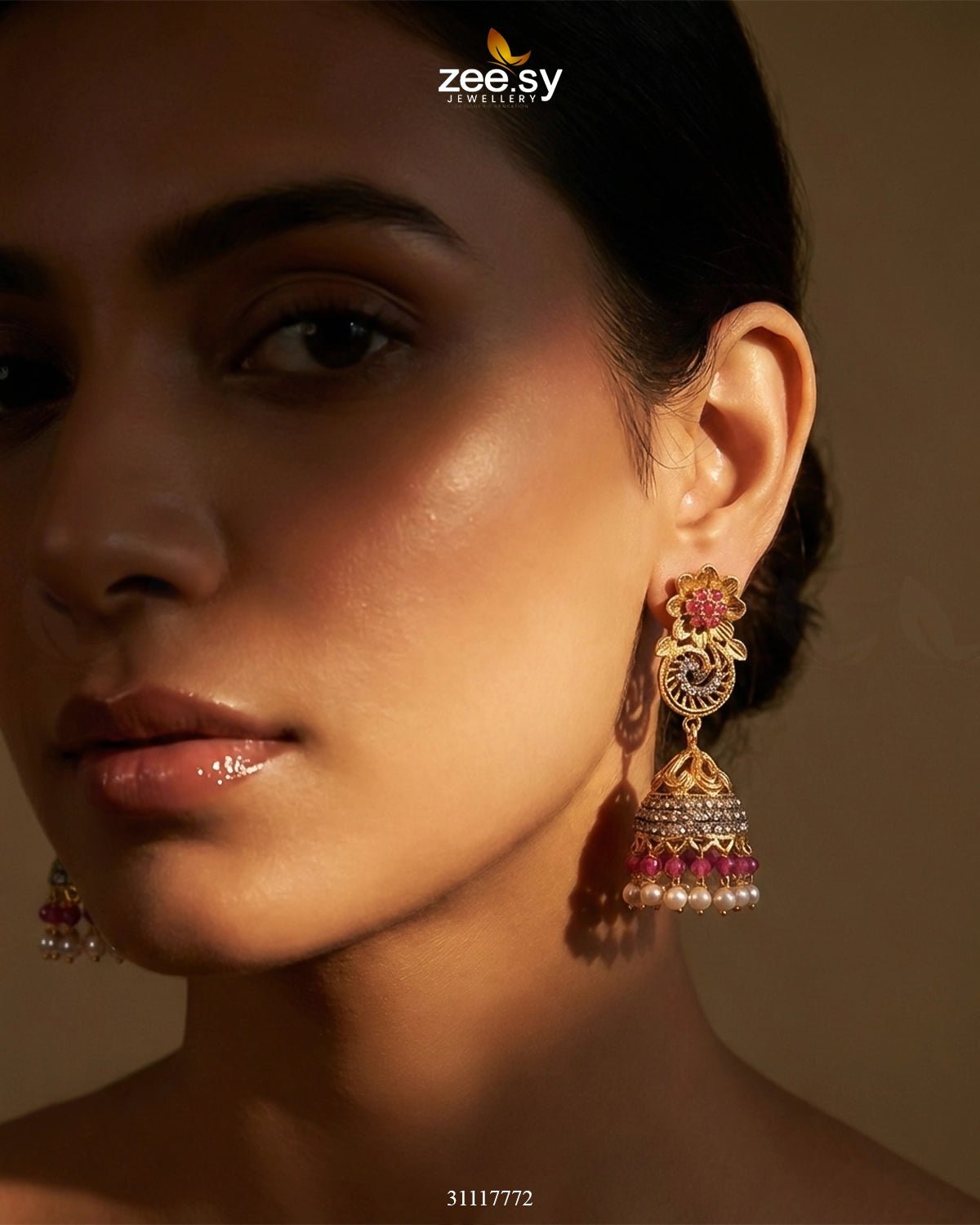 Fern Earrings Earrings - Zeesy Jewellery Pakistan | Premium Artificial & Imitation Jewellery