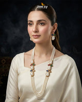 Fern Malla Necklace Malla Necklace - Zeesy Jewellery Pakistan | Premium Artificial & Imitation Jewellery