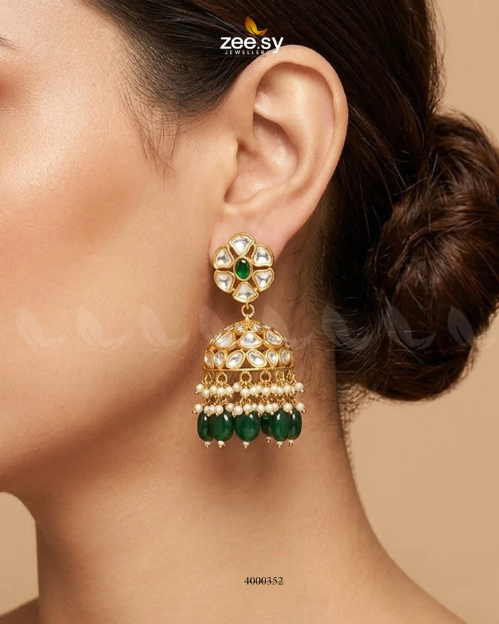 Festive Crimson Bead Necklace Set Necklace Sets - Zeesy Jewellery Pakistan | Premium Artificial & Imitation Jewellery