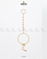 Floating Droplet Hand Bracelet Bracelet - Zeesy Jewellery Pakistan | Premium Artificial & Imitation Jewellery
