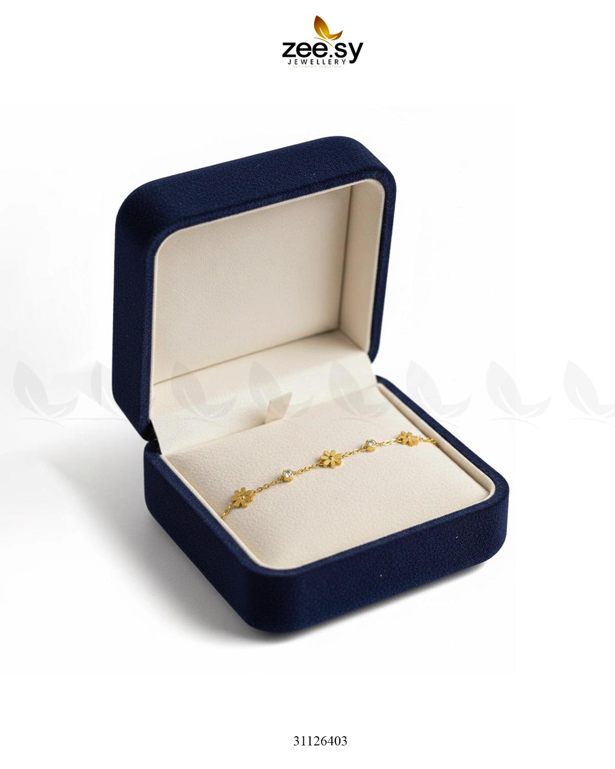 Floral Tiny Dangle Bracelet - Zeesy Jewellery