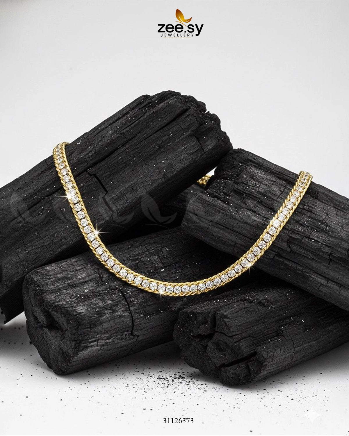 Frontier Cluster Pave Chain - Zeesy Jewellery