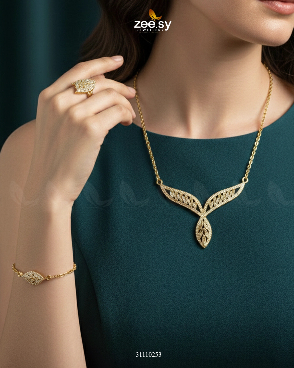 Finchia Pendant Set - Zeesy Jewellery