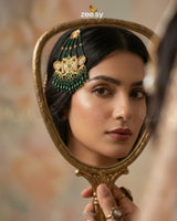 Shyama Beaded Pearl Jhumar - Zeesy Jewellery