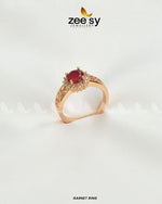 Load image into Gallery viewer, Garnet Ring