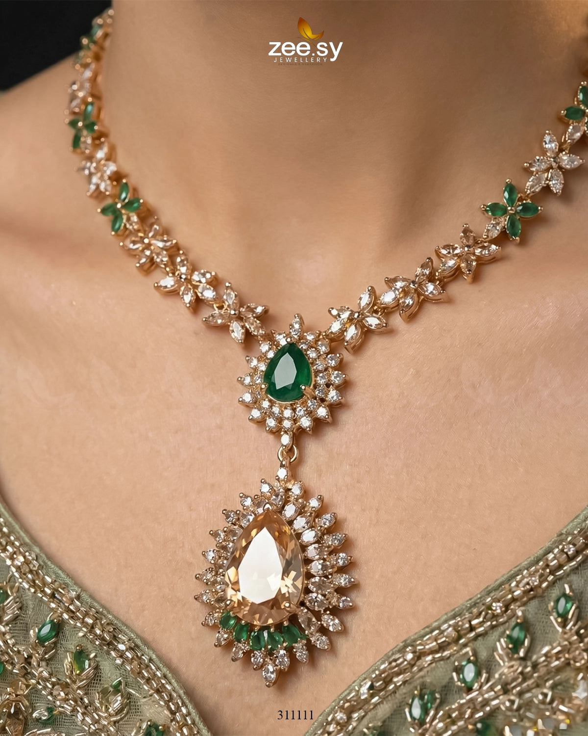 Zilla Necklace - Zeesy Jewellery