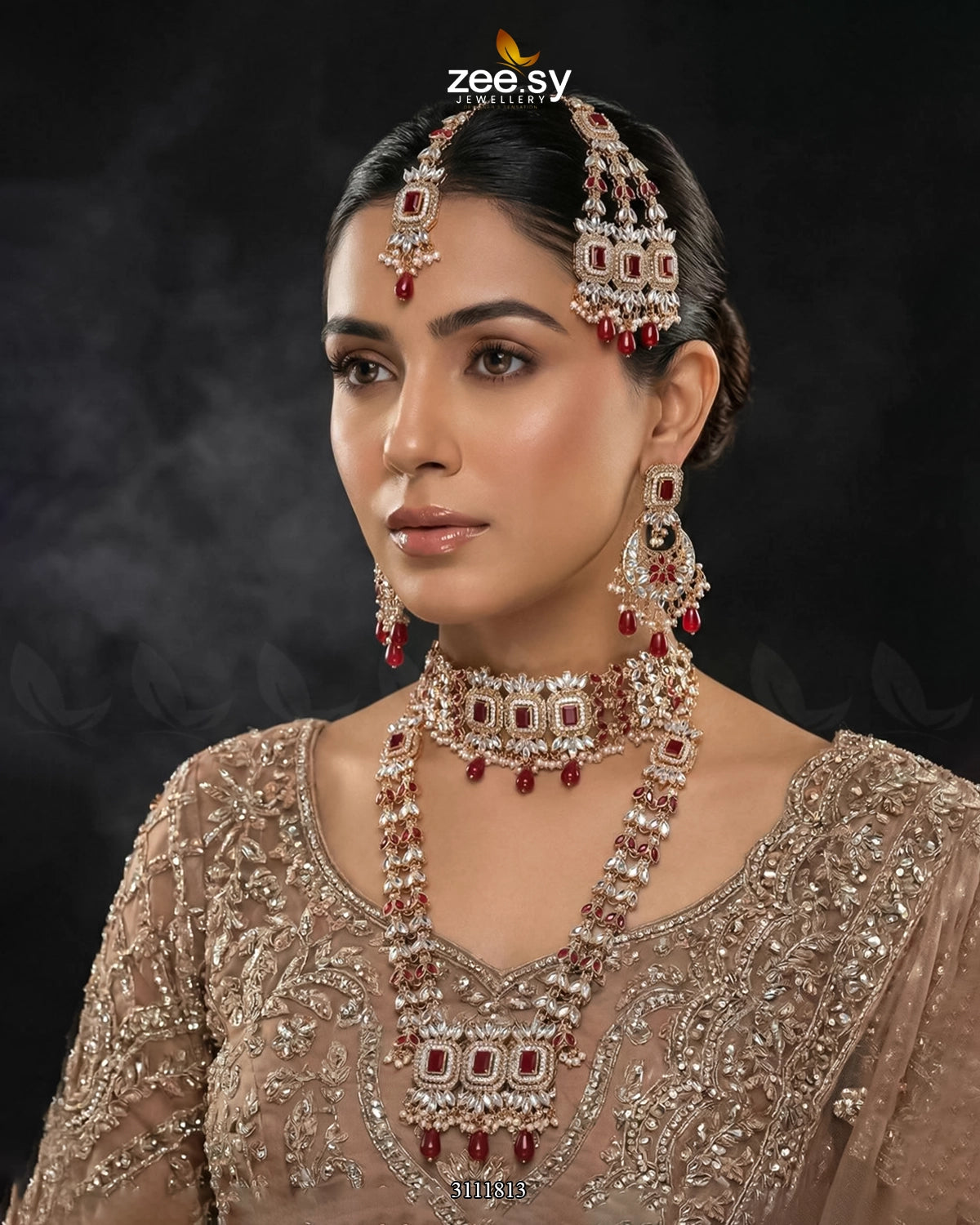 Anushka Bridal Set - Zeesy Jewellery