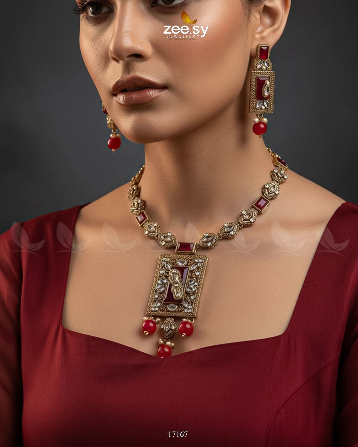 Majestic Gems Necklace - Zeesy Jewellery