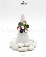 Garnet Lane Flower Ring