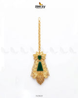 Gilded Gemstone Hasli Necklace Set