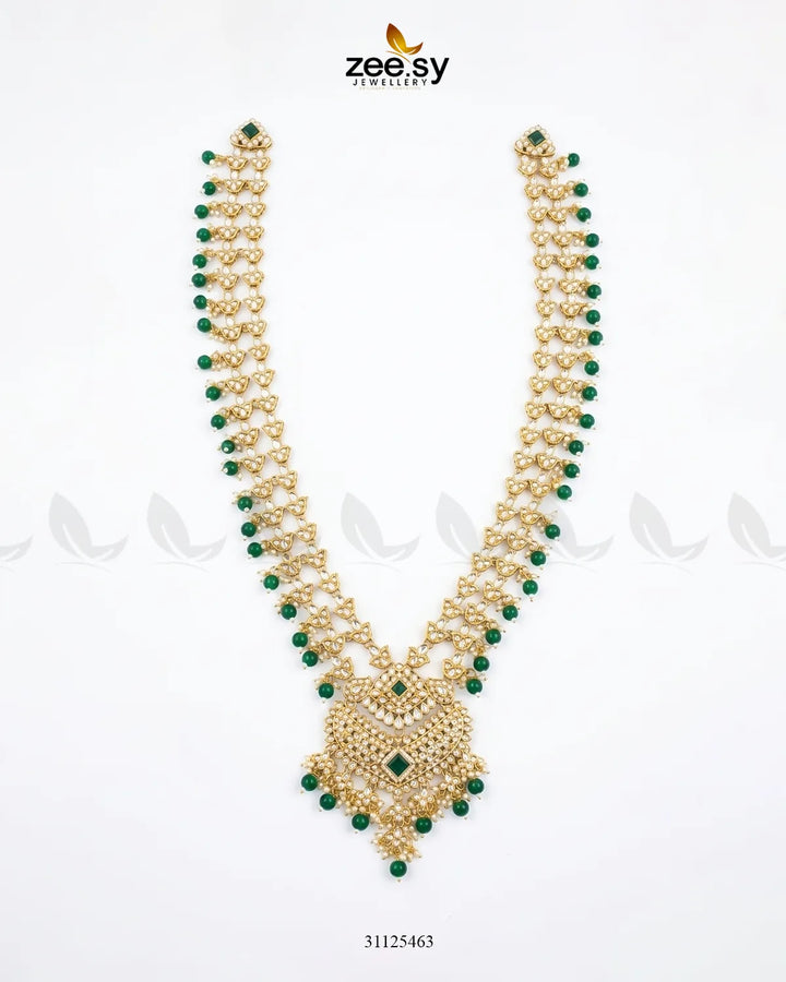 Gilded Scepter Crystal Bridal Set Bridal Set - Zeesy Jewellery Pakistan | Premium Artificial & Imitation Jewellery