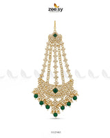 Gilded Scepter Crystal Bridal Set Bridal Set - Zeesy Jewellery Pakistan | Premium Artificial & Imitation Jewellery