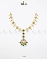 Gilded Scepter Crystal Bridal Set Bridal Set - Zeesy Jewellery Pakistan | Premium Artificial & Imitation Jewellery