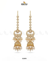 Gilded Scepter Crystal Bridal Set Bridal Set - Zeesy Jewellery Pakistan | Premium Artificial & Imitation Jewellery