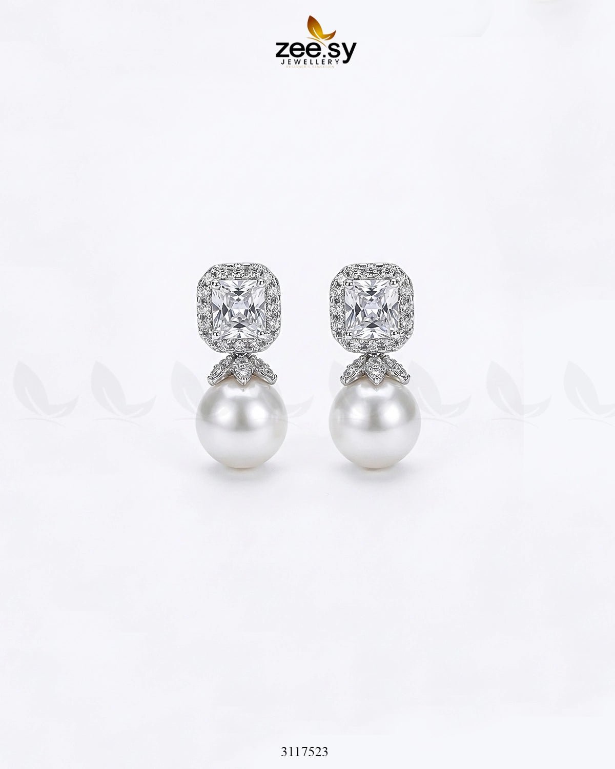 Girik Pearl Earrings Earrings - Zeesy Jewellery Pakistan | Premium Artificial & Imitation Jewellery