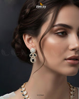 Floral Gilded Sentimental Cluster Necklace - Zeesy Jewellery