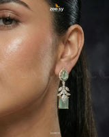 Golden Gilded Statement Necklace Set - Zeesy.pk