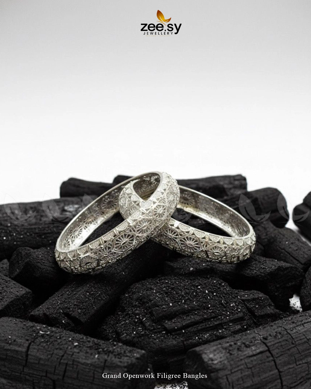 Grand Openwork Filigree Bangles - Zeesy Jewellery