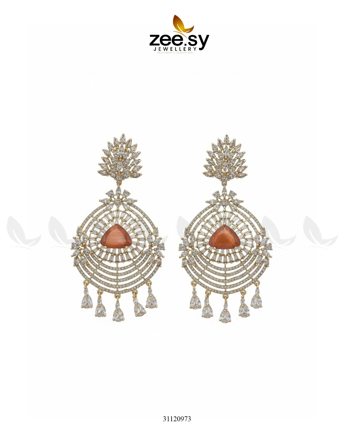 Grandeur Chandelier Drop Earrings - Zeesy Jewellery