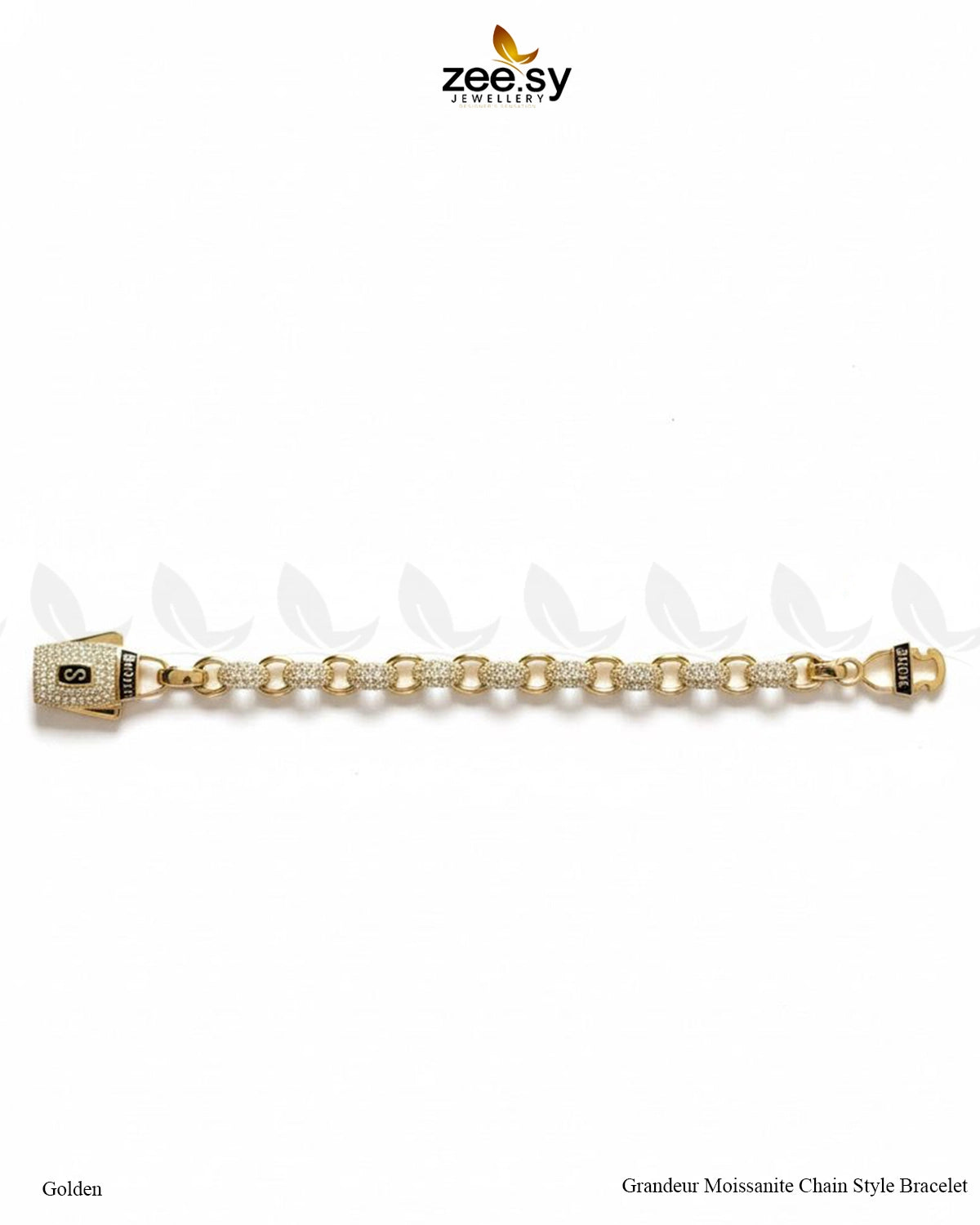 Grandeur Moissanite Chain Style Bracelet - Zeesy Jewellery
