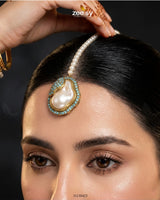 Gulnar Baroque Pearl Choker Set choker - Zeesy Jewellery Pakistan | Premium Artificial & Imitation Jewellery